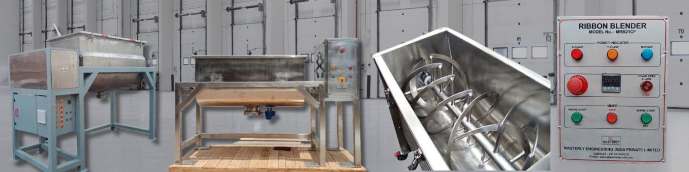 Ribbon Blender Manufacturer
