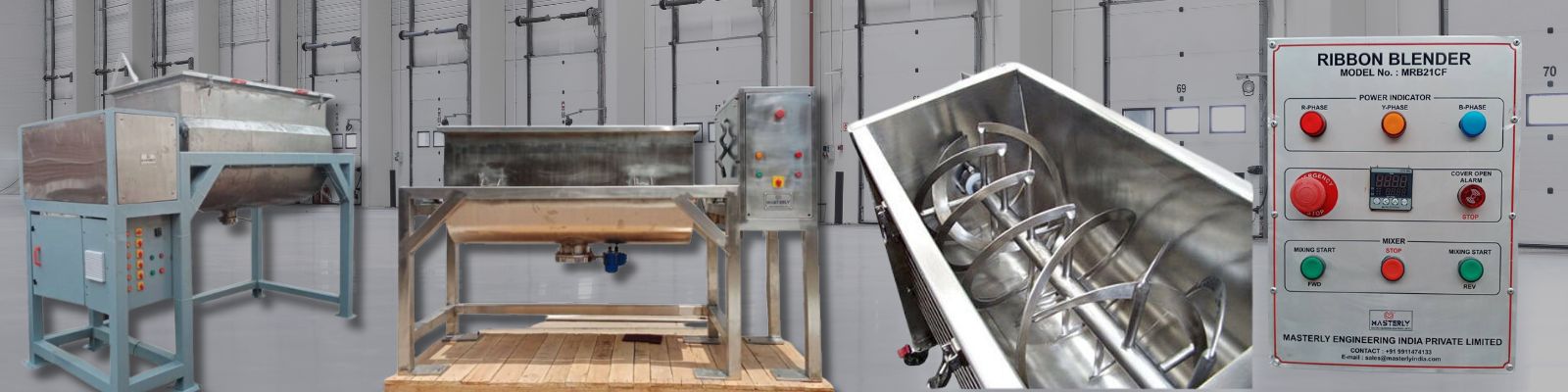 Ribbon Blender Manufacturer